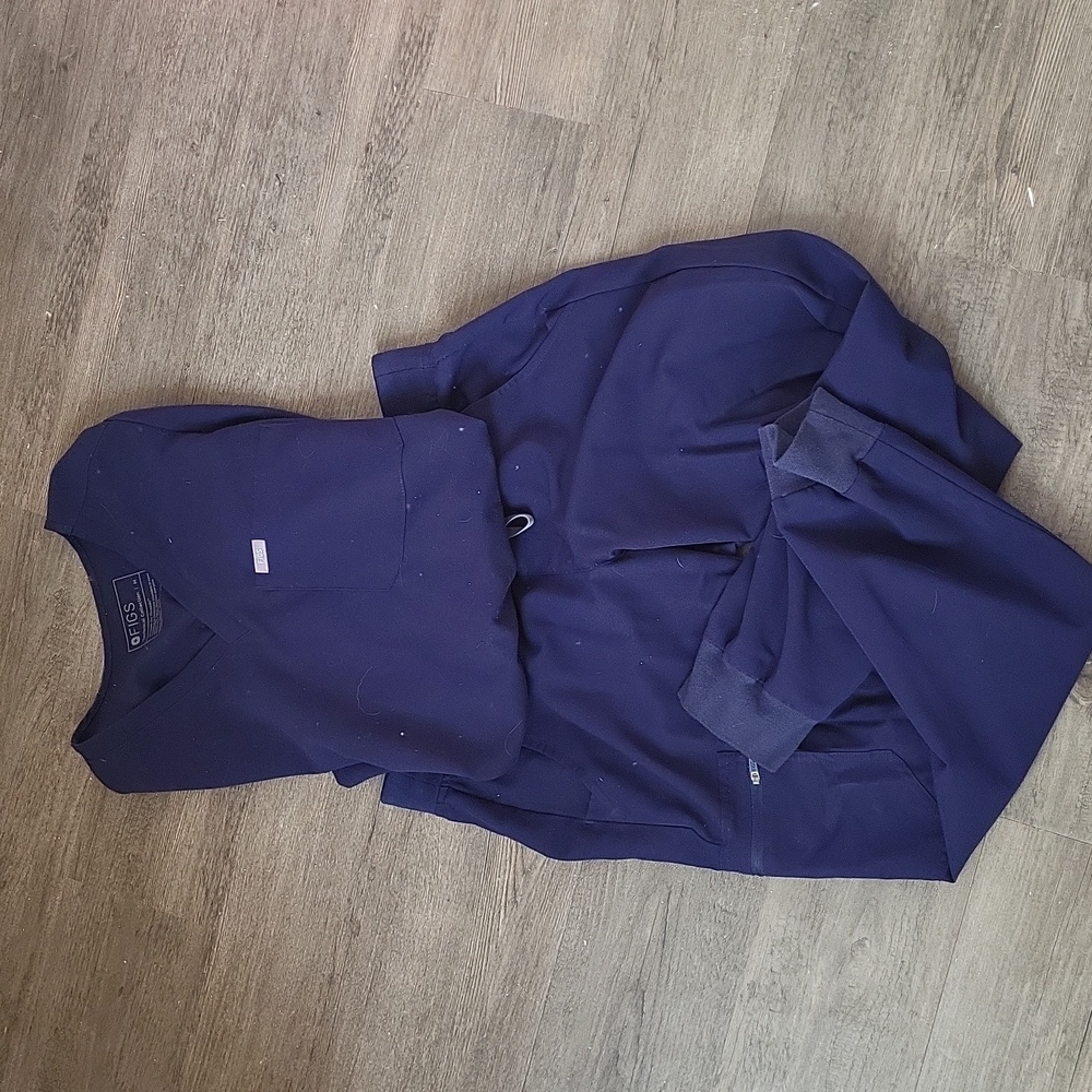 Zamora jogger figs scrub set